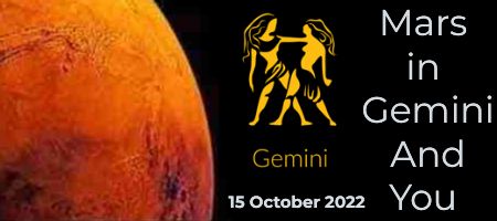 Mars In Gemini